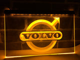 Volvo LED Neon Sign USB - Yellow - TheLedHeroes