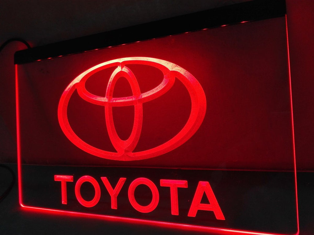 Toyota LED Neon Sign Electrical - Red - TheLedHeroes