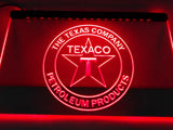 TEXACO PORCELAIN GAS PUMP Bar LED Neon Sign Electrical -  - TheLedHeroes