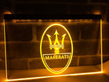 FREE Maserati LED Sign - Yellow - TheLedHeroes