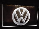 Volkswagen LED Neon Sign USB - White - TheLedHeroes
