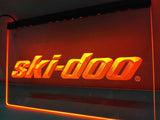 ski-doo Snowmobiles LED Neon Sign USB - Orange - TheLedHeroes