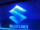 Suzuki Car LED Neon Sign USB - Blue - TheLedHeroes