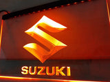 Suzuki Car LED Neon Sign USB - Yellow - TheLedHeroes