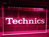 Technics Turntables DJ Music NEW LED Neon Sign USB - Purple - TheLedHeroes