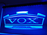 FREE VOX Amplifier Guitar Bass Band LED Sign -  - TheLedHeroes