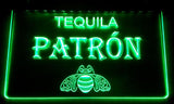Tequila Patron LED Neon Sign Electrical - Green - TheLedHeroes