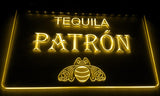 Tequila Patron LED Neon Sign USB - Yellow - TheLedHeroes
