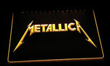 FREE Metallica LED Sign - Yellow - TheLedHeroes