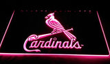 St. Louis Cardinals LED Neon Sign USB - Purple - TheLedHeroes