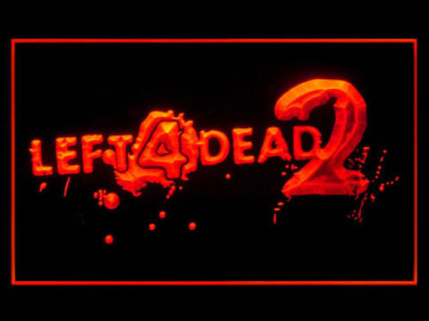 FREE Left 4 Dead 2 LED Sign - Red - TheLedHeroes
