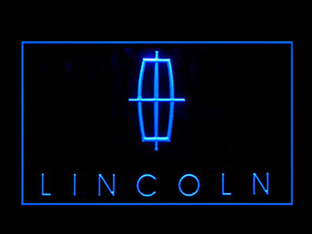 FREE Lincoln Motors LED Sign - Blue - TheLedHeroes