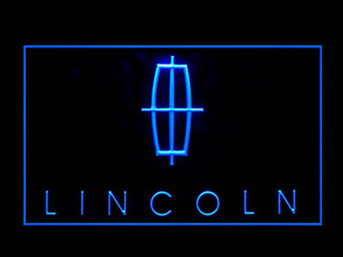 FREE Lincoln Motors LED Sign - Blue - TheLedHeroes