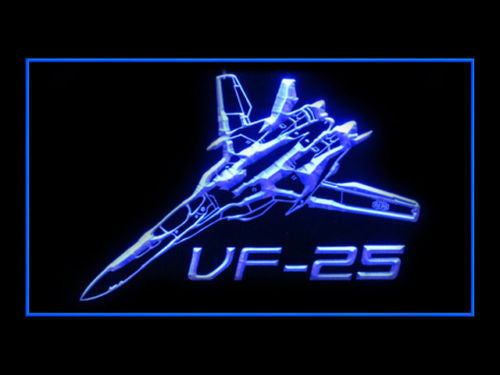 Macross VF25 LED Sign - Blue - TheLedHeroes