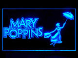 FREE Mary Poppins 2 LED Sign - Blue - TheLedHeroes