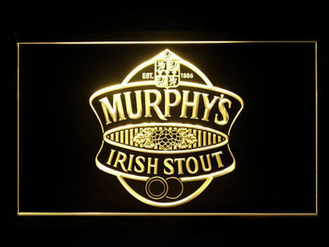 Murphy's Irish Stout Logo LED Sign - Yellow - TheLedHeroes