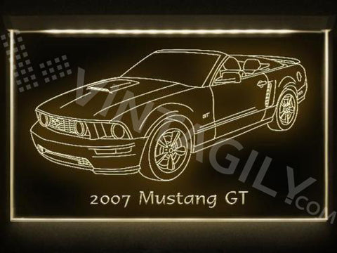 Mustang GT LED Sign -  - TheLedHeroes
