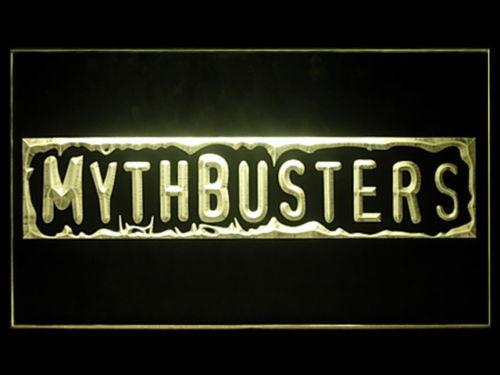 MythBusters LED Neon Sign USB - Yellow - TheLedHeroes