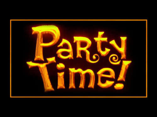 FREE Party Time LED Sign - Multicolor - TheLedHeroes