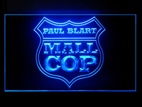 FREE Paul Blart Mall Cop LED Sign - Blue - TheLedHeroes