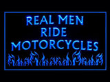 Real Men Ride Motorcycles LED Neon Sign USB -  - TheLedHeroes