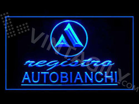 FREE Registro Autobianchi LED Sign -  - TheLedHeroes