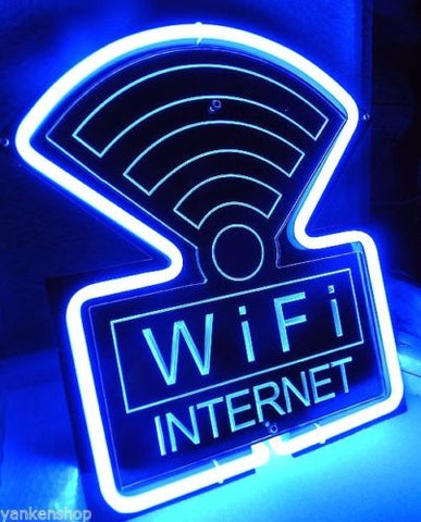 Wifi Neon Light Sign 11"x7" -  - TheLedHeroes