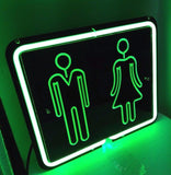 WC Restroom Neon Light Sign 11