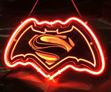 Superman / Batman Neon Light Sign 11