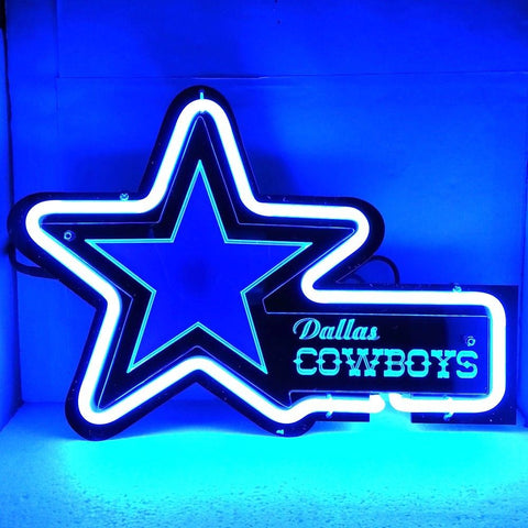 Dallas Cowboys Neon Light Sign 11"x7" -  - TheLedHeroes