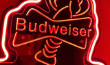 Budweiser Fresh Lobster Neon Light Sign 11