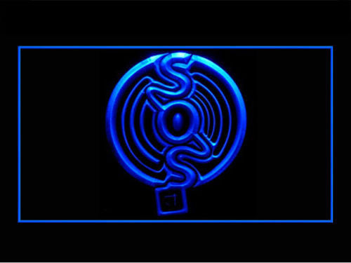 SOS Brigade Suzumiya Haruhi LED Sign - Blue - TheLedHeroes