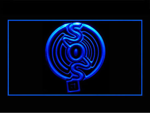 SOS Brigade Suzumiya Haruhi LED Sign - Blue - TheLedHeroes