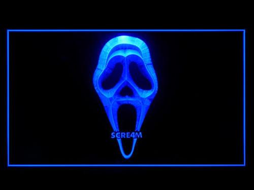 Scream 3 LED Neon Sign USB - Blue - TheLedHeroes