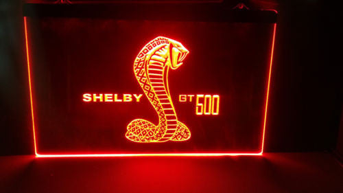 Shelby Cobra GT500 LED Sign -  - TheLedHeroes