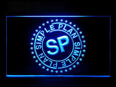 FREE Simple Plan LED Sign - Blue - TheLedHeroes