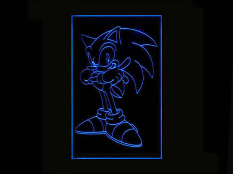 Sonic the Hedgehog LED Sign -  - TheLedHeroes