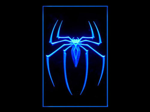 Spider-Man LED Sign - Blue - TheLedHeroes