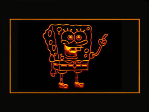 FREE Spongebob LED Sign - Red - TheLedHeroes