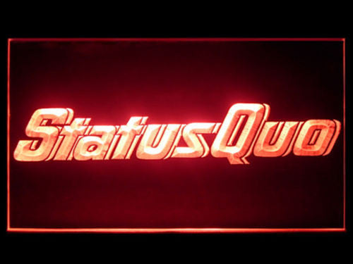 FREE Status Quo LED Sign - Red - TheLedHeroes