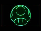 FREE Super Mario Mushroom LED Sign - Green - TheLedHeroes