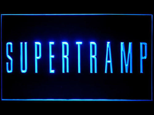 Supertramp LED Sign - Blue - TheLedHeroes