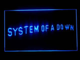 System Of A Down LED Sign - Blue - TheLedHeroes