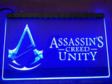 Assassin's Creed Unity LED Neon Sign USB - Blue - TheLedHeroes
