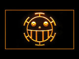 TRAFALGAR LAW ONE PIECE LED Neon Sign Electrical - Yellow - TheLedHeroes