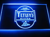 Tetley's Brewery LED Neon Sign Electrical - Blue - TheLedHeroes