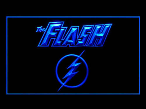 The Flash LED Sign - Blue - TheLedHeroes