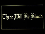 There will be Blood LED Neon Sign USB - Yellow - TheLedHeroes