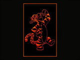 Tigger LED Neon Sign USB - Orange - TheLedHeroes