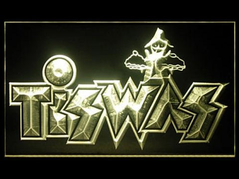 Tiswas LED Neon Sign Electrical - Yellow - TheLedHeroes
